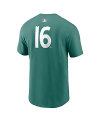 Nike Men's Jarren Duran Green Boston Red Sox 2025 City Connect Fuse Name & Number T-Shirt