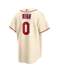 Nike Men's Masyn Winn Cream St. Louis Cardinals Alternate Replica Jersey
