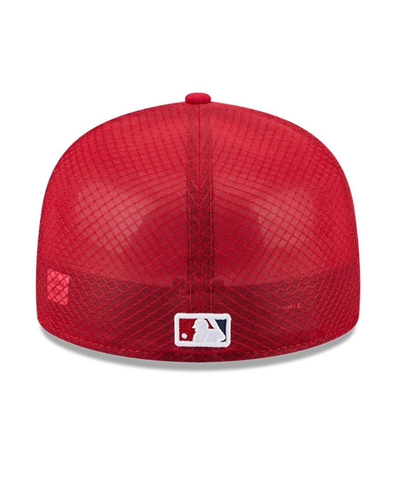New Era Men's Red Washington Nationals 2026 Batting Practice 59FIFTY Fitted Hat