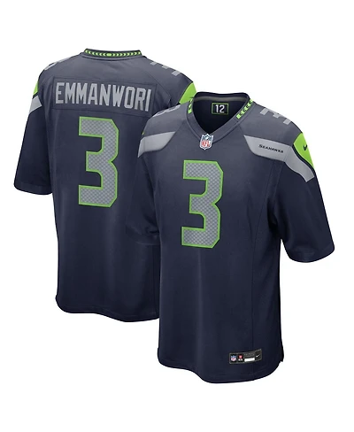 Nike Men's Nick Emmanwori College Navy Seattle Seahawks Team Game Jersey