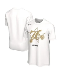 Nike Men's and Women's White Philadelphia 76ers 2026 Nba Playoffs Mantra T-Shirt