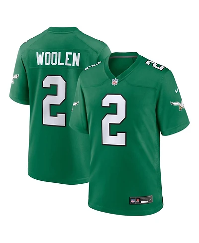 Nike Men's Tariq Woolen Kelly Green Philadelphia Eagles Alternate Game Jersey