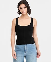 Bar Iii Women's Bodycon Sweater Tank Top, Macy's Exclusive