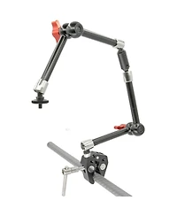 GyroVu Clamp Mount with Dual Heavy Duty 11" Articulated Arm Monitor Mounts