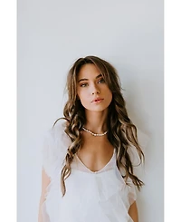 Untamed Petals Alyx Freshwater Pearl Necklace