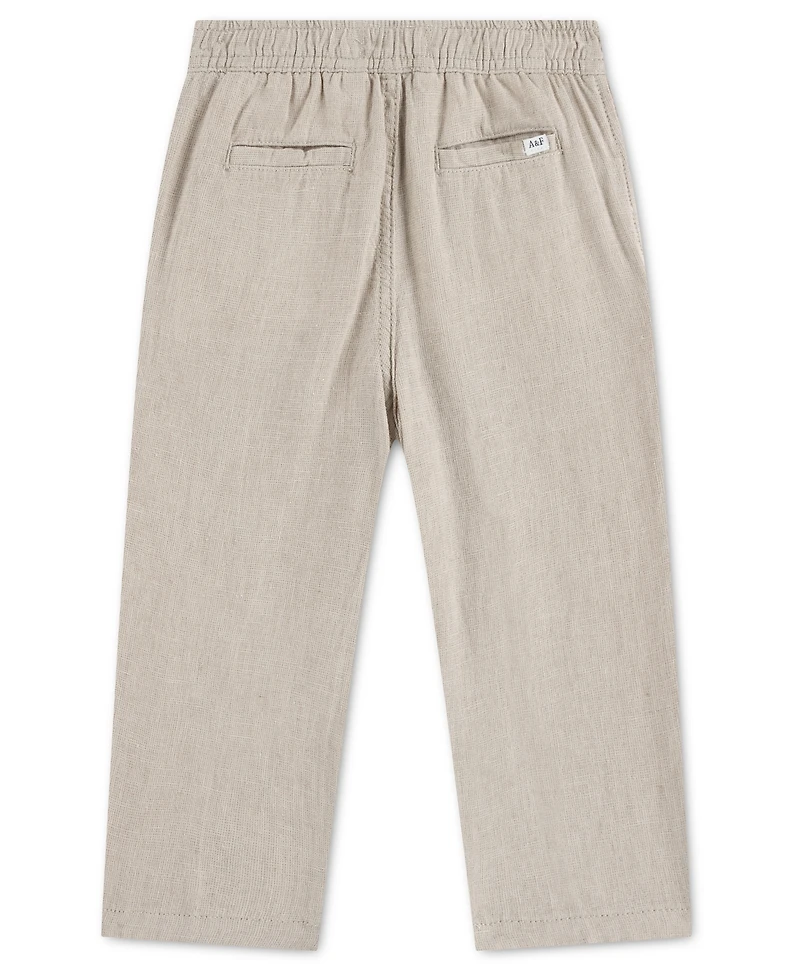 abercrombie kids Baby Boys' Loose Linen Pants
