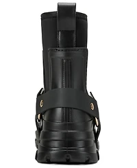 Karl Lagerfeld Paris Women's Rivenna Rain Round Toe Booties
