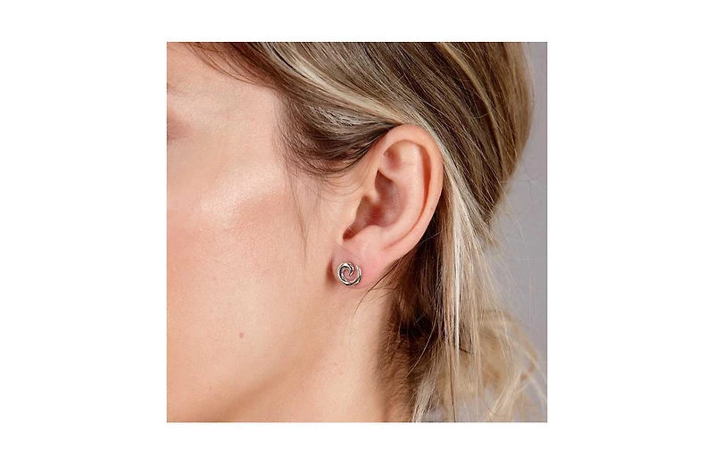 Lucy Quartermaine Swirl Studs