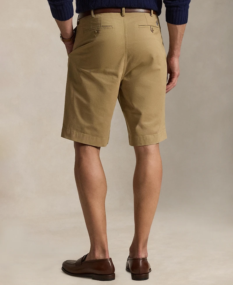 Polo Ralph Lauren Men's Big & Tall Stretch Classic-Fit Chino Shorts