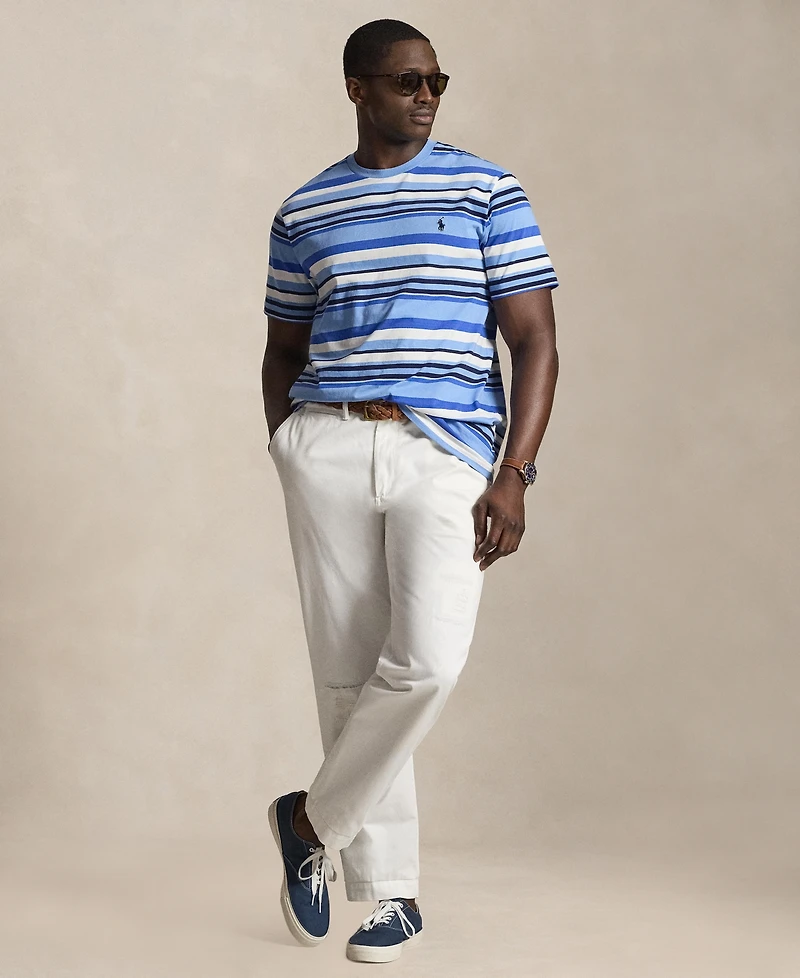 Polo Ralph Lauren Men's Big & Tall Striped Jersey T-Shirt