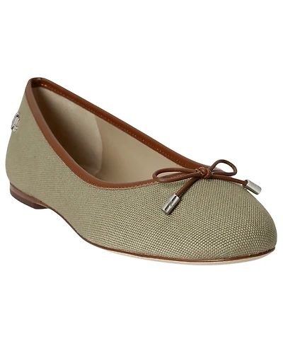 Lauren Ralph Women's Jayna Nappa Leather Flats