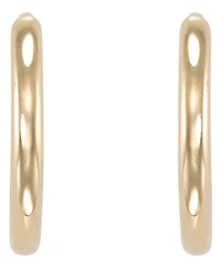 Macy's Round Hoop Earrings in 10k Yellow Gold