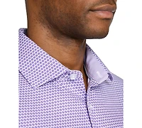 ConStruct Men's Spread Collar Slim-Fit Performance Stretch Comfort Dress Shirt