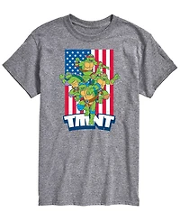 Airwaves Men's Teenage Mutant Ninja Turtles Flag Short-Sleeve Graphic T-Shirt