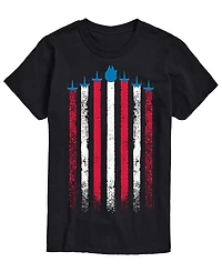 Airwaves Men's Star Wars Flag Ships Short-Sleeve Graphic T-Shirt