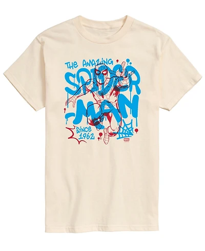 Airwaves Men's Spiderman Street Short-Sleeve Graphic T-Shirt