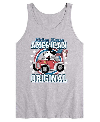 Airwaves Men's Disney Mickey American Original Sleeveless Tank T-Shirts