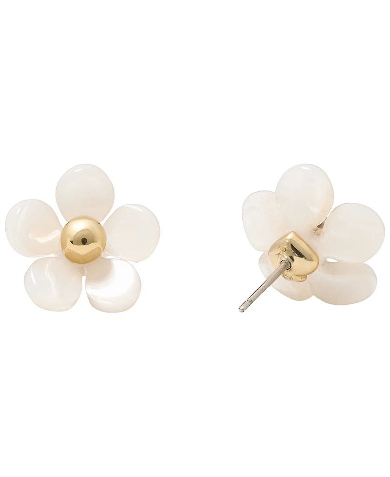 kate spade new york Gold-Tone Summer Daze Flower Stud Earrings