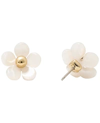 kate spade new york Gold-Tone Summer Daze Flower Stud Earrings