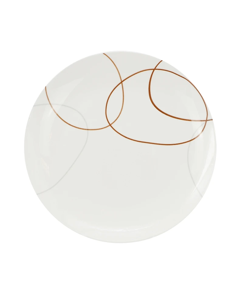 Elama Sydney 18-Piece Dinnerware Set, Service For 6