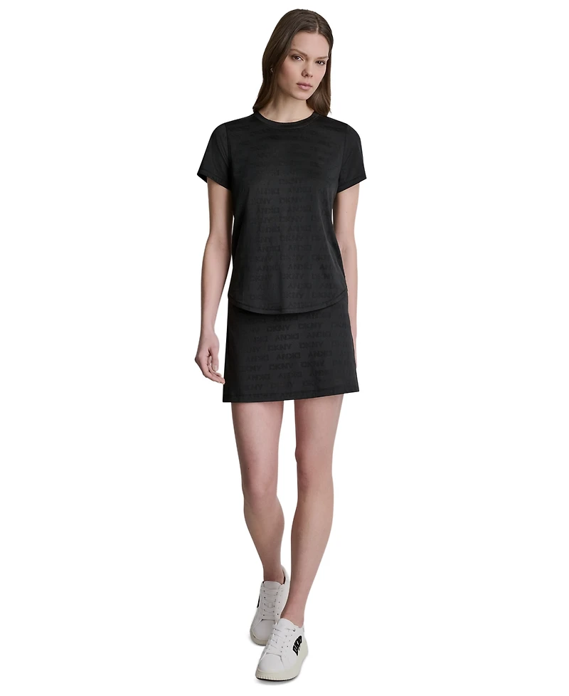 Dkny Sport Women's Crewneck Short-Sleeve T-Shirt