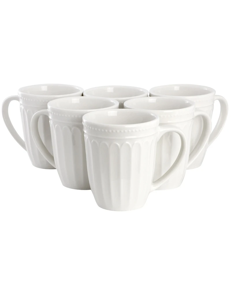 Elama Hansel Mugs, Set of 6