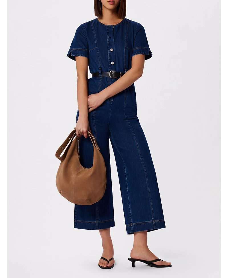 Whistles Women's Button Down Jumpsuit