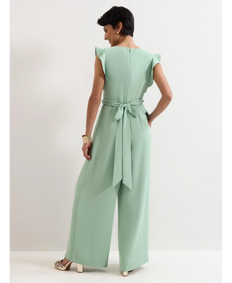 Phase Eight Women's Ayla V-Neck Wide Leg Jumpsuit
