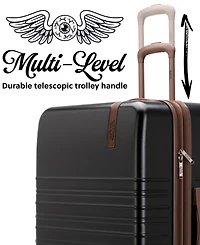 Von Dutch Retro Trek 3-Piece Expandable Hardside Spinner Luggage Set