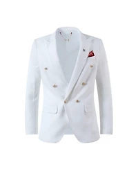Elie Balleh Men's Slim Fit Classic Waffle Weave Sport Coat