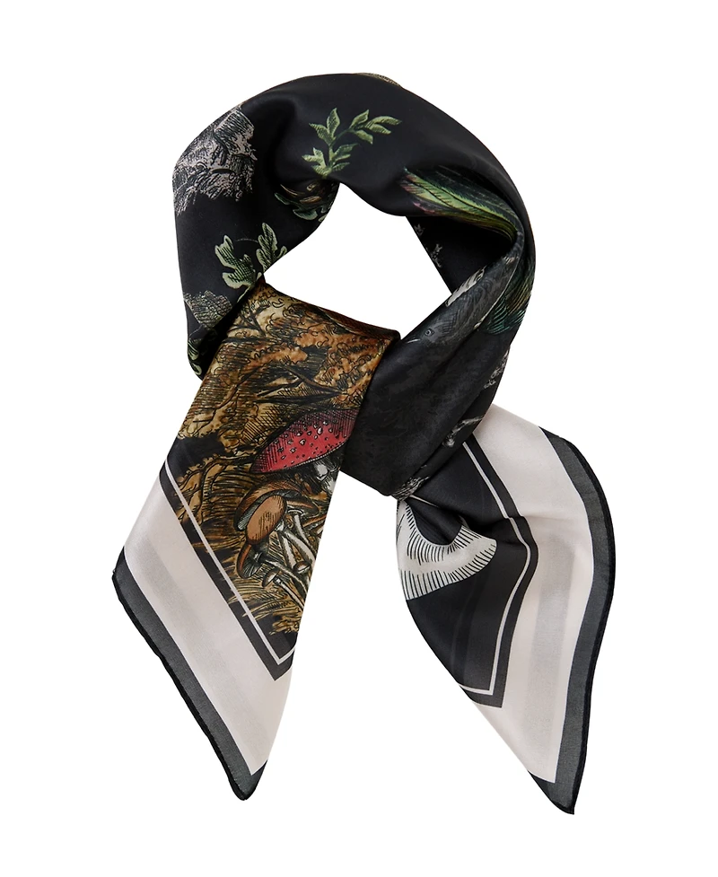 Fable England Women's A Night's Tale Narrative Square Scarf
