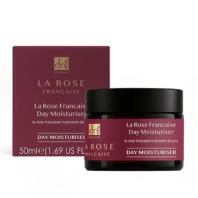 Dr. Botanicals La Rose Francaise Day Moisturiser 50milliliter