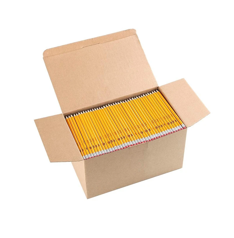 Gnuadz Wood-cased 2 Hb Pencils Pre-sharpened 1000-count