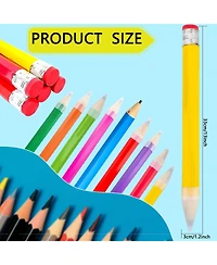 Gnuadz Giant Wooden Pencils Novelty Party Favors 9 Pack