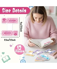 Reading Bookmarks Black Women Magnetic Clips Gift