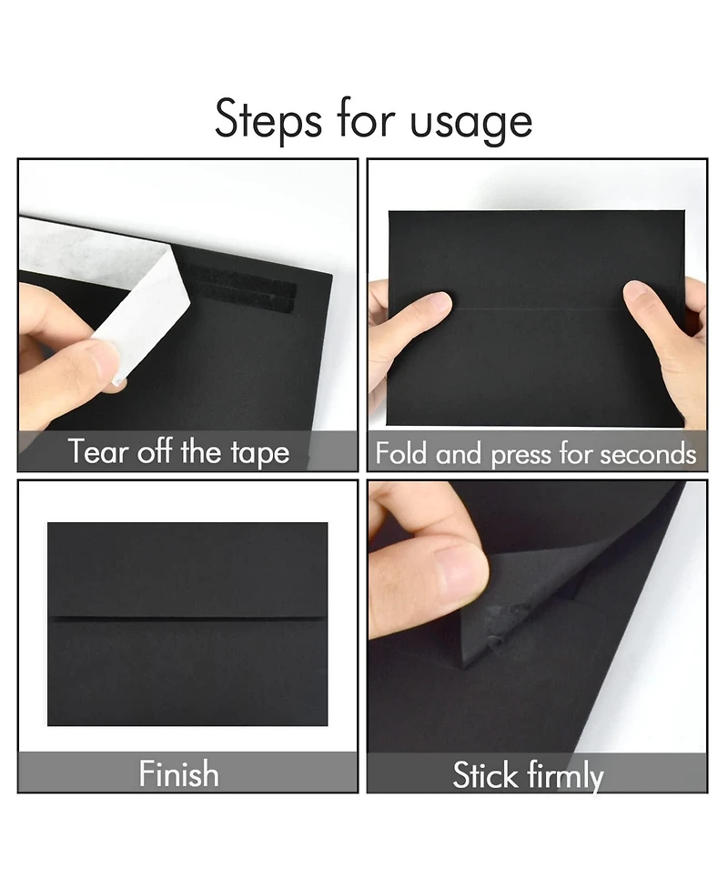 Gnuadz Self-Sealing Envelopes for Invitations Cards
