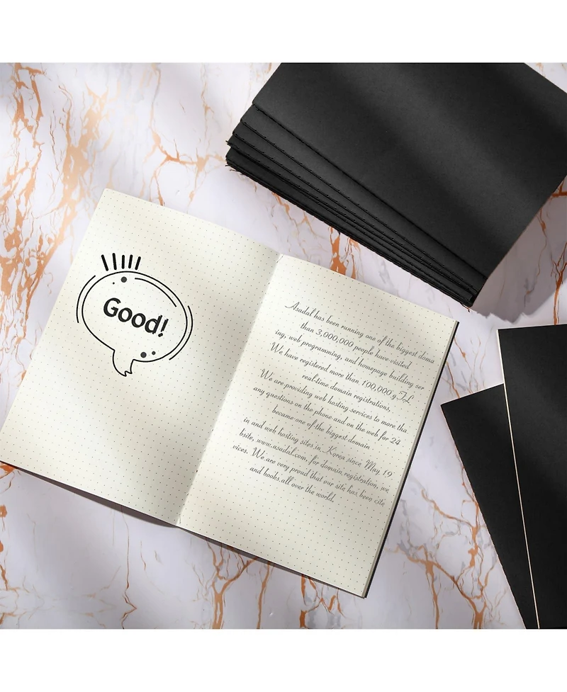 Gnuadz Journals Notebooks Bulk Softcover A5 Notepads Writing Sketch Travel Office