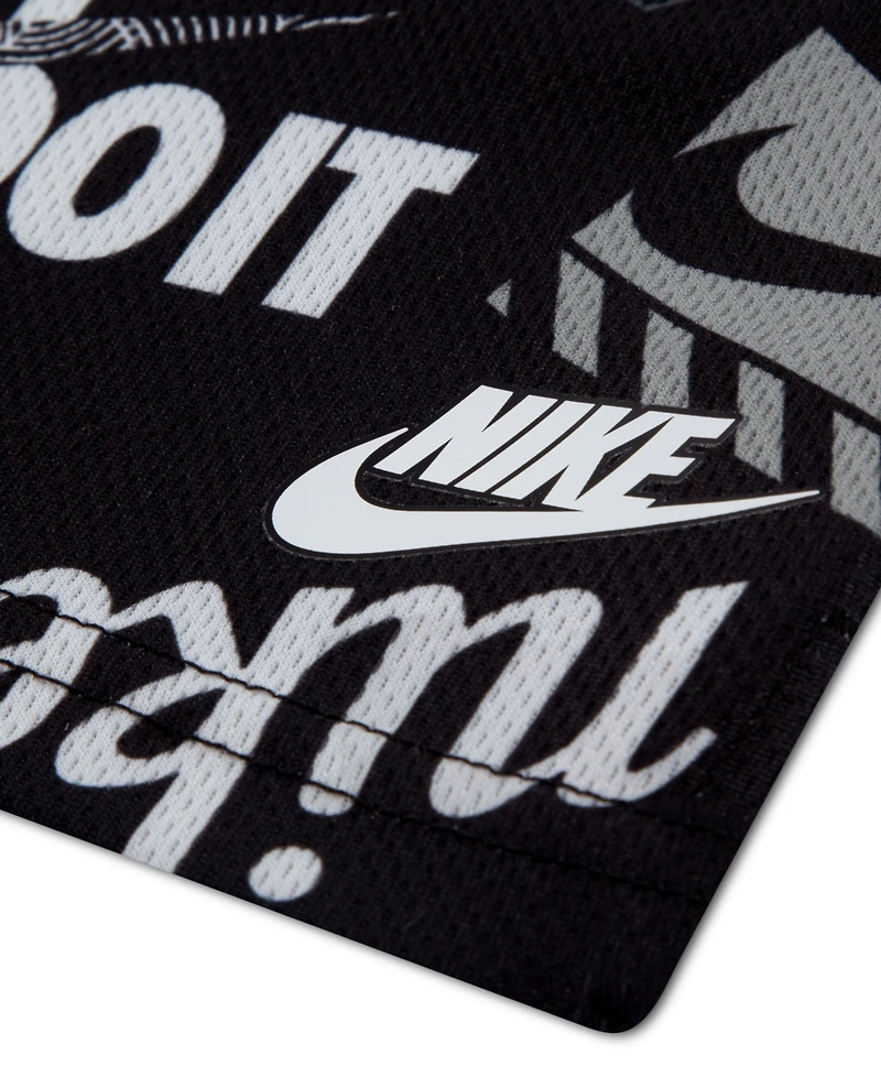 Nike Boys' 4-7 Short-Sleeve T-Shirt and Shorts, 2-Piece Set