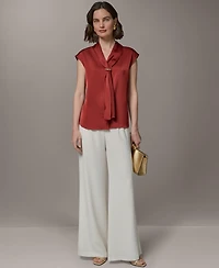 Donna Karan New York Petite V-Neck Top