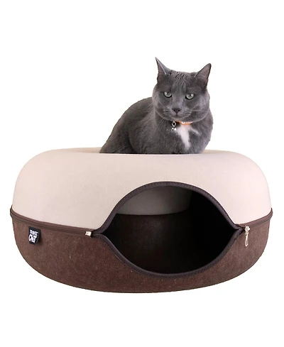 Travel Cat Donut! 2-in-1 Hideaway Cave Bed