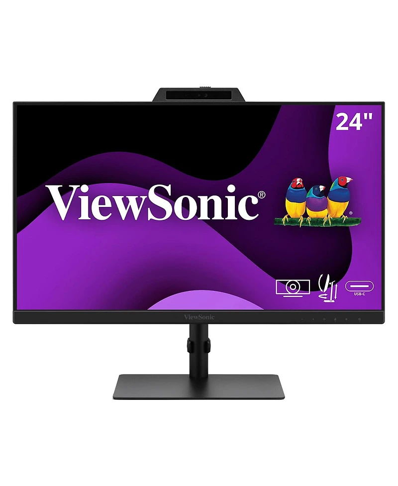 ViewSonic VG2441V 23.8" 16:9 Full Hd 120Hz Video Conferencing Usb-c Ips Led Monitor