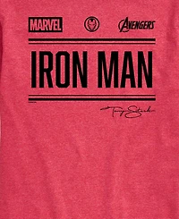 Airwaves Men's Iron Man Sporty Short Sleeve Graphic T-Shirt