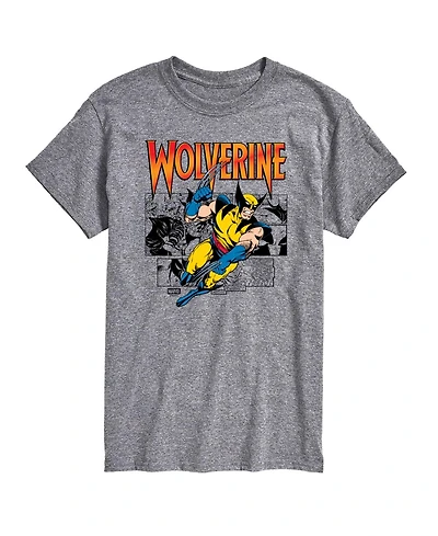 Airwaves Men's Wolverine Comic Pop Short-Sleeve Graphic T-Shirt