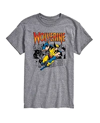 Airwaves Men's Wolverine Comic Pop Short-Sleeve Graphic T-Shirt