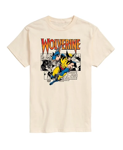 Airwaves Men's Wolverine Comic Pop Short-Sleeve Graphic T-Shirt