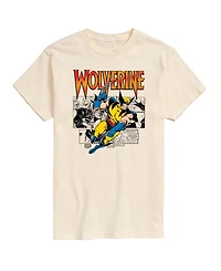 Airwaves Men's Wolverine Comic Pop Short-Sleeve Graphic T-Shirt
