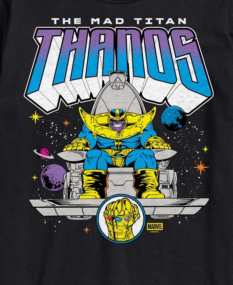 Airwaves Men's Thanos Mad Titan Short-Sleeve Graphic T-Shirt