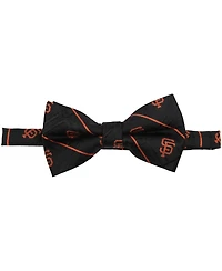 Eagles Wings Men's Black San Francisco Giants Oxford Bow Tie