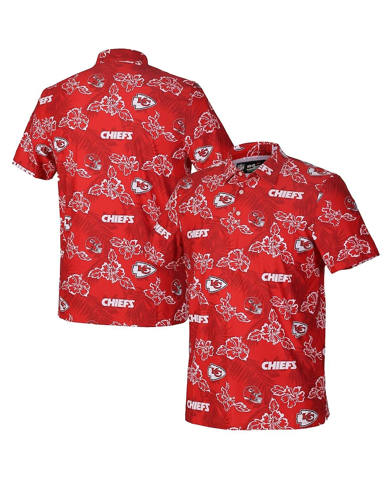 Reyn Spooner Men's Red Kansas City Chiefs Pua Performance Game Day Polo Shirt