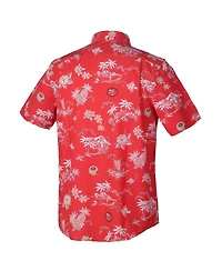 Reyn Spooner Men's Scarlet San Francisco 49ers Throwback Kekai Performance Button-Down Shirt